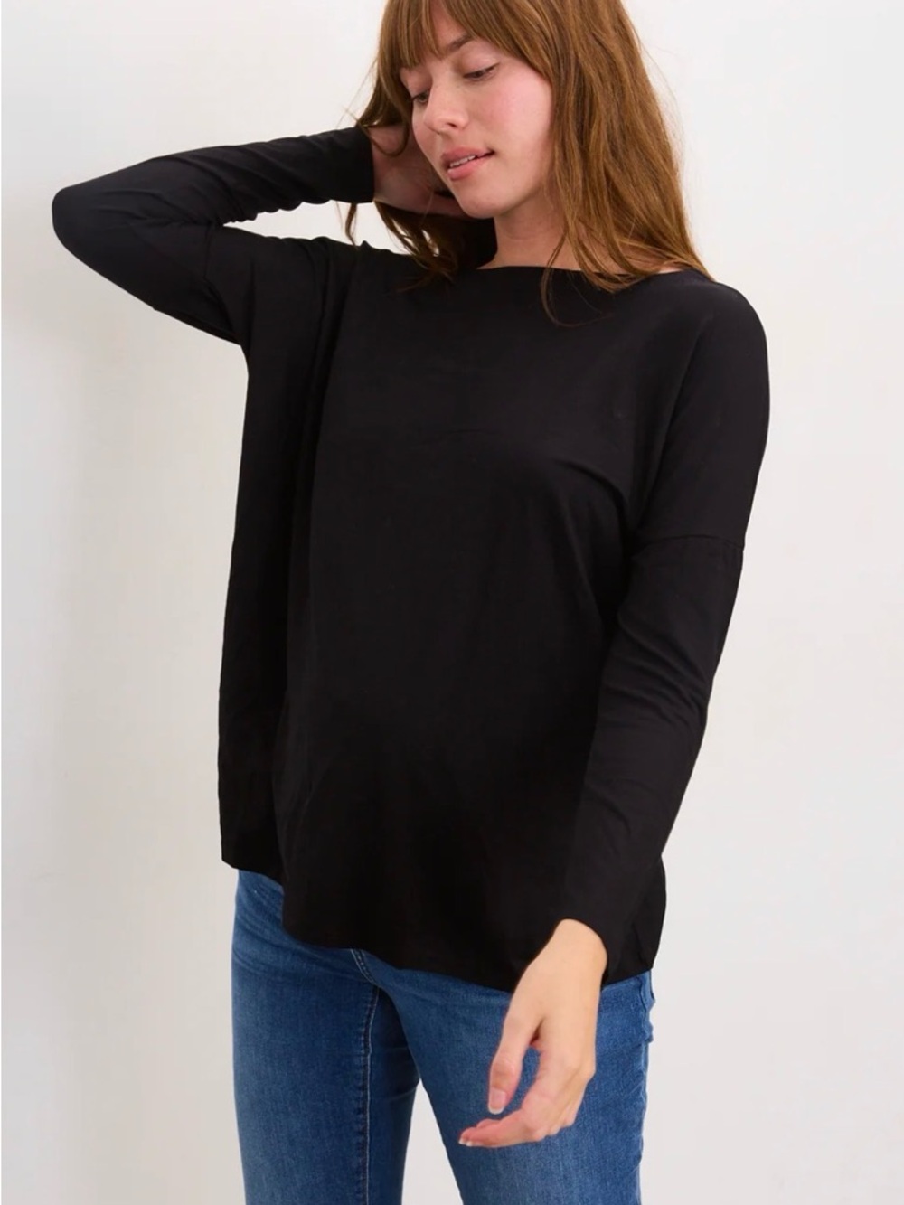 Hatch - Perfect Longsleeve Tee in Black - Sz 1